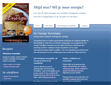 Tablet Screenshot of energieherstelplan.nl